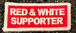 405-Patch - Red & White Supporter Patch