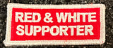 405-Patch - Red & White Supporter Patch