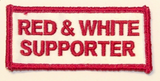 405-Patch - Red & White Supporter Patch